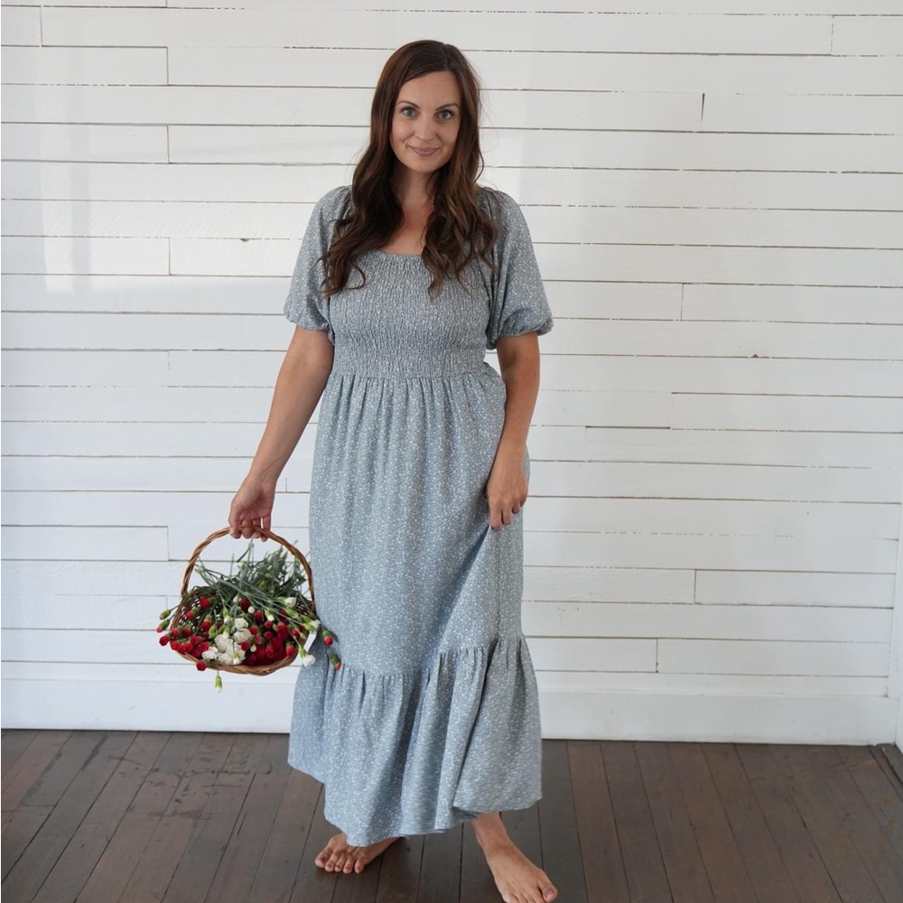 Little Cottonwood Blue Floral Parker Dress